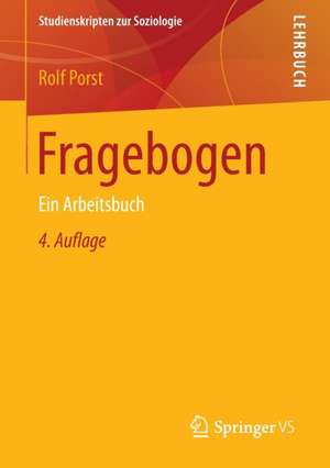 Fragebogen: Ein Arbeitsbuch de Rolf Porst