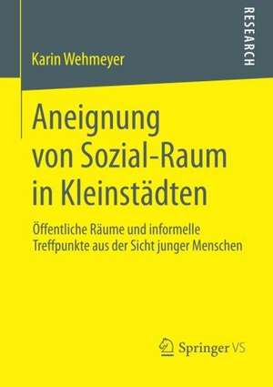 Aneignung von Sozial-Raum in Kleinstädten: Öffentliche Räume und informelle Treffpunkte aus der Sicht junger Menschen de Karin Wehmeyer