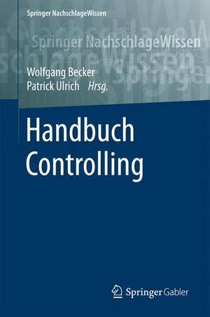 Handbuch Controlling de Wolfgang Becker