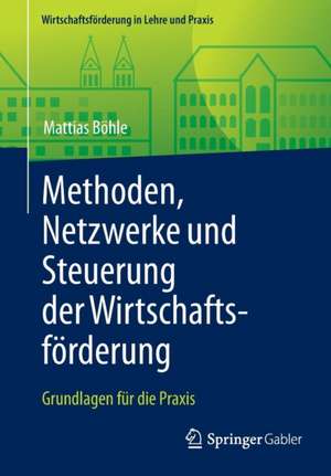 Methoden, Netzwerke und Steuerung der Wirtschaftsförderung: Grundlagen für die Praxis de Mattias Böhle