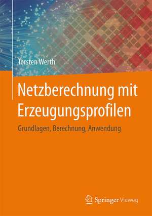 Netzberechnung mit Erzeugungsprofilen: Grundlagen, Berechnung, Anwendung de Torsten Werth