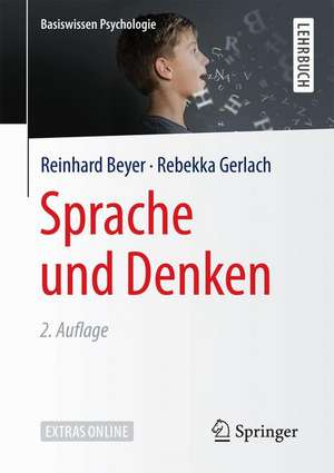 Sprache und Denken de Reinhard Beyer