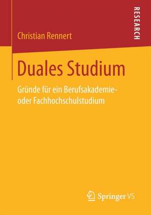 Duales Studium de Christian Rennert
