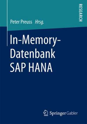 In-Memory-Datenbank SAP HANA de Peter Preuss