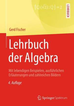 Lehrbuch der Algebra: Mit lebendigen Beispielen, ausführlichen Erläuterungen und zahlreichen Bildern de Gerd Fischer