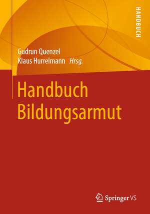 Handbuch Bildungsarmut de Gudrun Quenzel