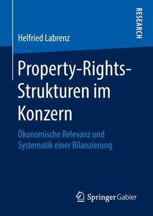 Property-Rights-Strukturen im Konzern: Ökonomische Relevanz und Systematik einer Bilanzierung de Helfried Labrenz