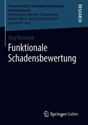 Funktionale Schadensbewertung de Jörg Wasmuth