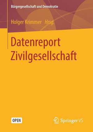 Datenreport Zivilgesellschaft de Holger Krimmer