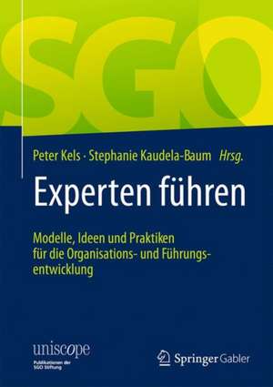 Experten führen: Modelle, Ideen und Praktiken für die Organisations- und Führungsentwicklung de Peter Kels