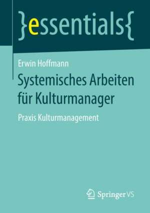 Systemisches Arbeiten für Kulturmanager: Praxis Kulturmanagement de Erwin Hoffmann