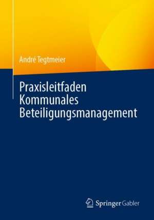 Praxisleitfaden Kommunales Beteiligungsmanagement de André Tegtmeier