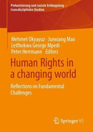 Human Rights in a Changing World: Reflections on Fundamental Challenges de Mehmet Okyayuz