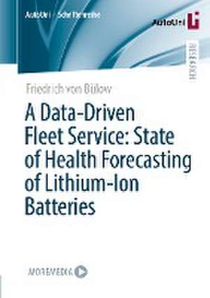 A Data-Driven Fleet Service: State of Health Forecasting of Lithium-Ion Batteries de Friedrich von Bülow