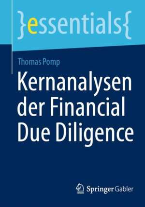 Kernanalysen der Financial Due Diligence de Thomas Pomp