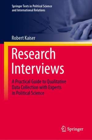 Research Interviews de Robert Kaiser