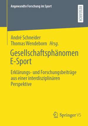 Gesellschaftsphänomen E-Sport de Thomas Wendeborn