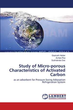 Study of Micro-porous Characteristics of Activated Carbon de Halder Gopinath