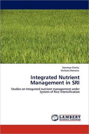 Integrated Nutrient Management in SRI de Sowmya Chetty