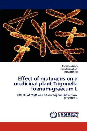 Effect of mutagens on a medicinal plant Trigonella foenum-graecum L de Aslam Rumana