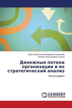 Denezhnye potoki organizatsii i ikh strategicheskiy analiz de Sokolova Anastasiya Aleksandrovna