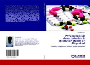 Physicochemical characterization & dissolution studies of Allopurinol de Vinod Musale