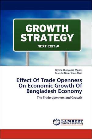 Effect Of Trade Openness On Economic Growth Of Bangladesh Economy de Manni Umme Humayara