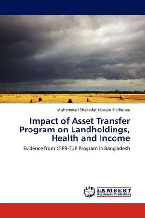 Impact of Asset Transfer Program on Landholdings, Health and Income de Siddiquee Muhammad Shahadat Hossain