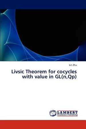 Livsic Theorem for cocycles with value in GL(n,Qp) de Zhu Lin