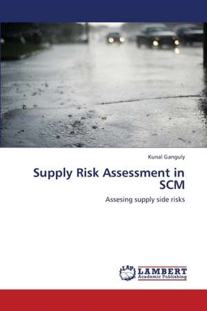 Supply Risk Assessment in SCM de Ganguly Kunal