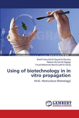 Using of biotechnology in in vitro propagation de El-Gioushy Sherif Fathy Eid El-Sayed