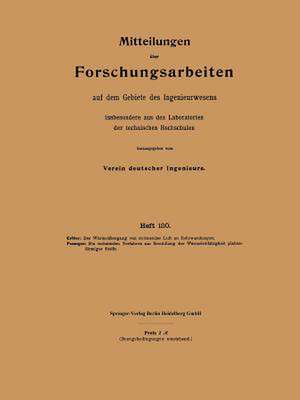 Mitteilungen über Forschungsarbeiten auf dem Gebiete des Ingenieurwesens: insbesondere aus den Laboratorien der technischen Hochschulen de Heinrich Gröber