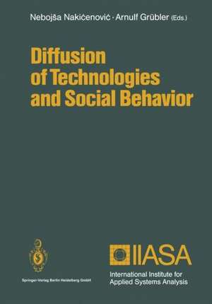 Diffusion of Technologies and Social Behavior de Nebojsa Nakicenovic