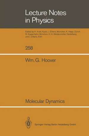 Molecular Dynamics de William G. Hoover