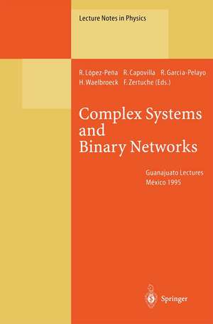 Complex Systems and Binary Networks: Guanajuato Lectures, Held at Guanajuato, México, 16 – 22 January 1995 de Ramon Lopez-Pena