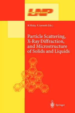 Particle Scattering, X-Ray Diffraction, and Microstructure of Solids and Liquids de Manfred L. Ristig