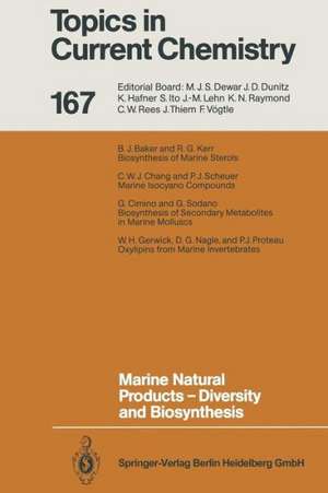 Marine Natural Products — Diversity and Biosynthesis de Paul J. Scheuer