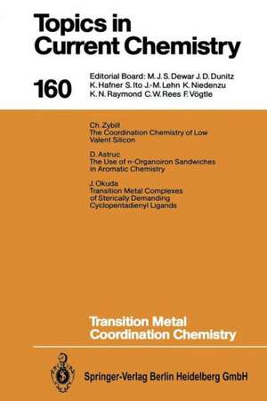 Transition Metal Coordination Chemistry de Wolfgang A. Herrmann