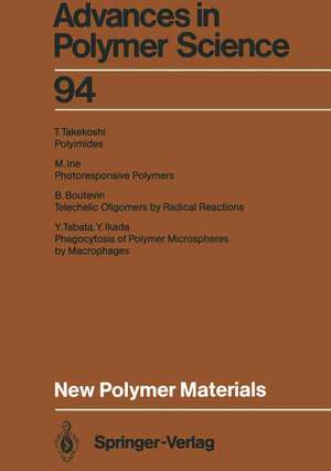 New Polymer Materials de B. Boutevin