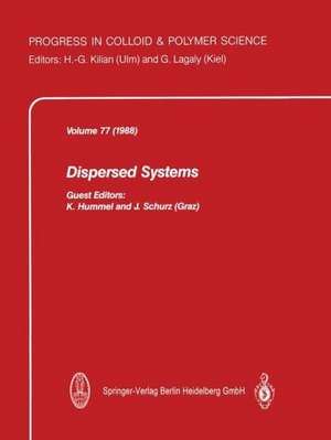 Dispersed Systems de K. Hummel