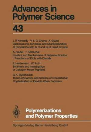 Polymerizations and Polymer Properties de Akihiro Abe