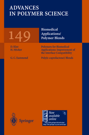 Biomedical Applications Polymer Blends de G.C. Eastmond