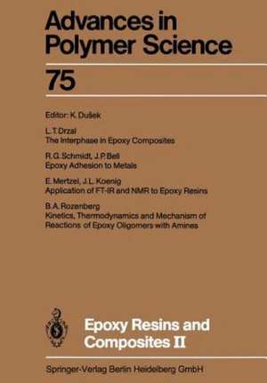 Epoxy Resins and Composites II de K. Dusek