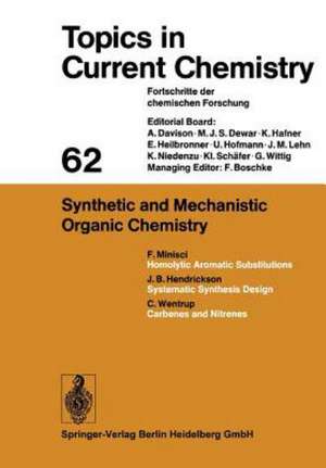 Synthetic and Mechanistic Organic Chemistry de Michael J. Krische