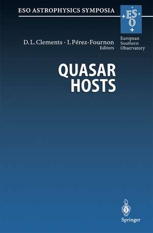 Quasar Hosts: Proceedings of the ESO-IAC Conference Held on Tenerife, Spain, 24–27 September 1996 de David L. Clements