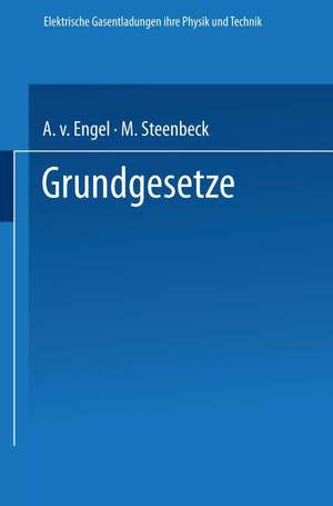 Elektrische Gasentladungen: Ihre Physik und Technik de A. v. Engel