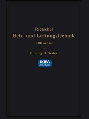 H. Rietschels Leitfaden der Heiz- und Lüftungstechnik de Hermann Rietschel