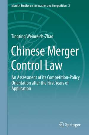 Chinese Merger Control Law: An Assessment of its Competition-Policy Orientation after the First Years of Application de Tingting Weinreich-Zhao