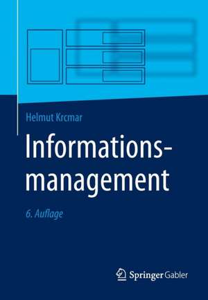 Informationsmanagement de Helmut Krcmar