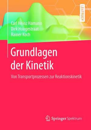 Grundlagen der Kinetik: Von Transportprozessen zur Reaktionskinetik de Carl Heinz Hamann